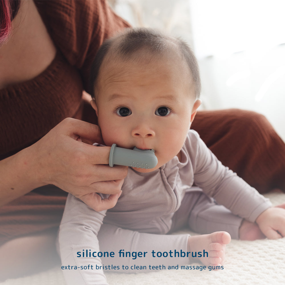 Dear Cherie Baby Oral Cleaning Kit (2 Piece Set, 3 Colours)