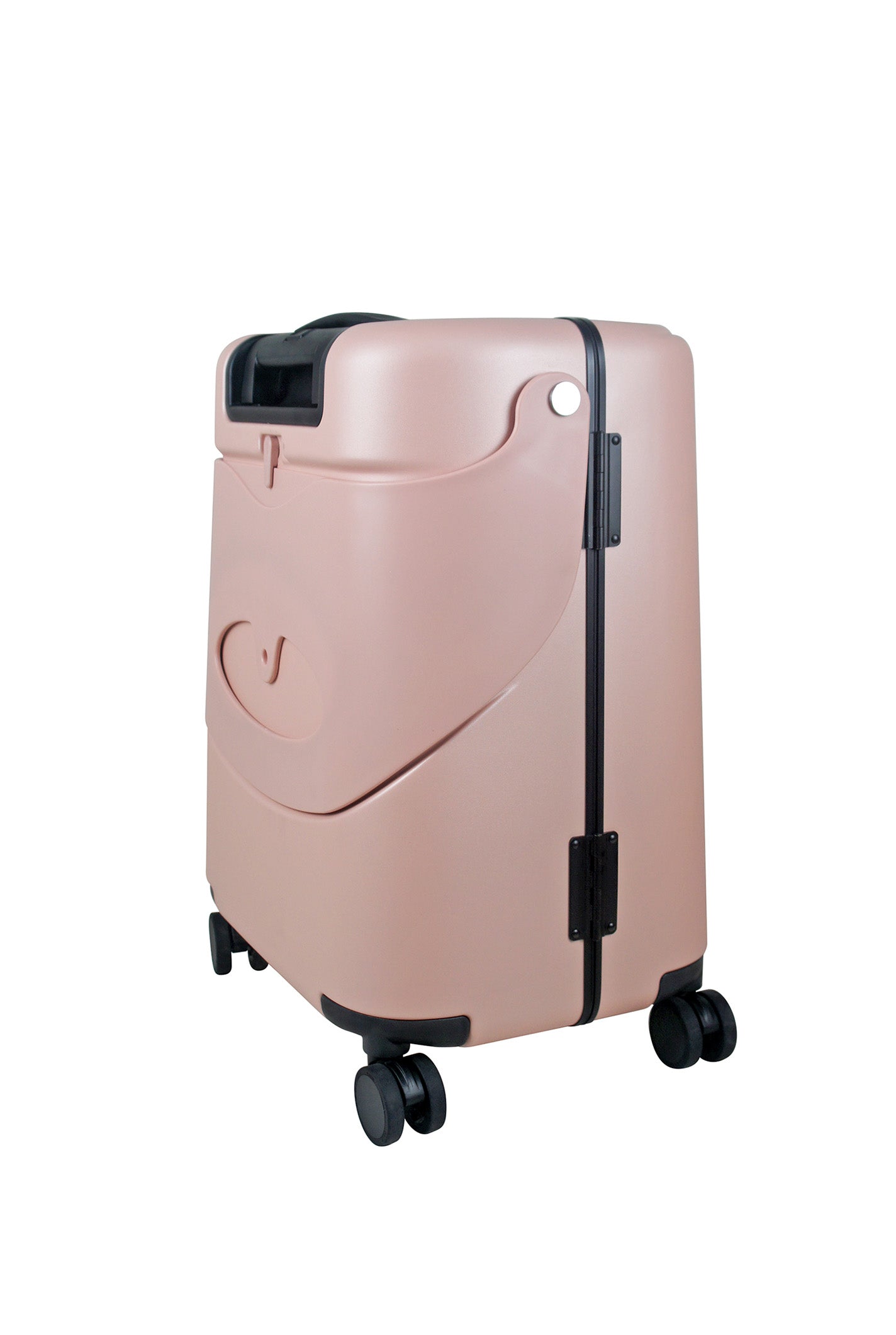 miamily luggage 18 inch dusty pink