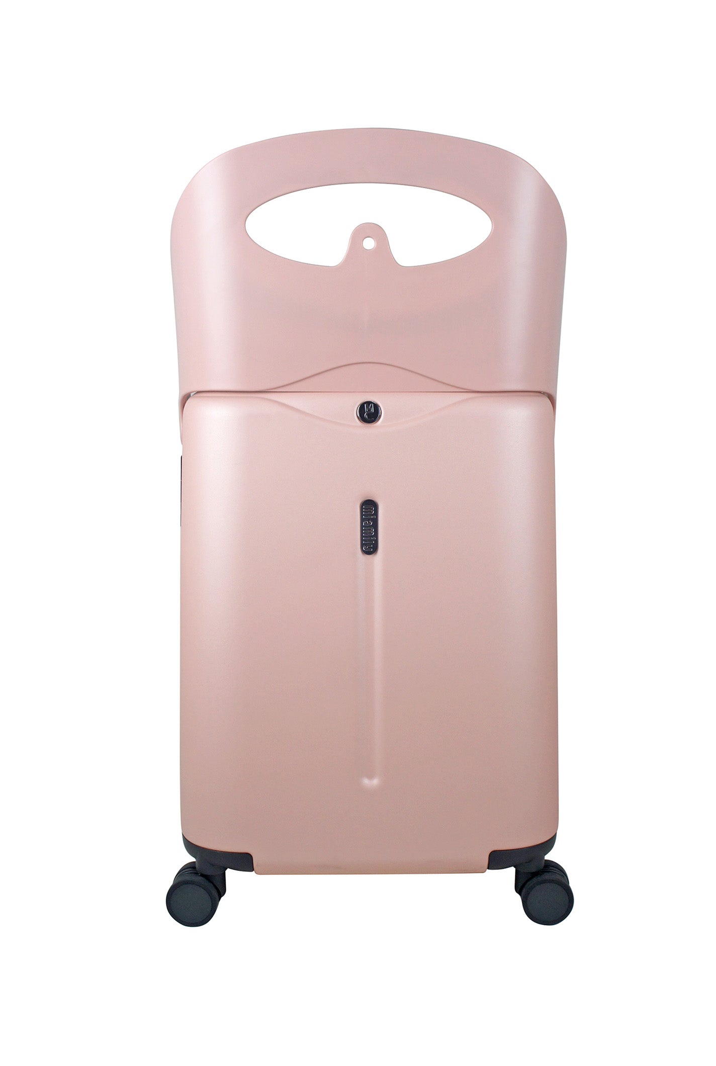 miamily luggage 18 inch dusty pink