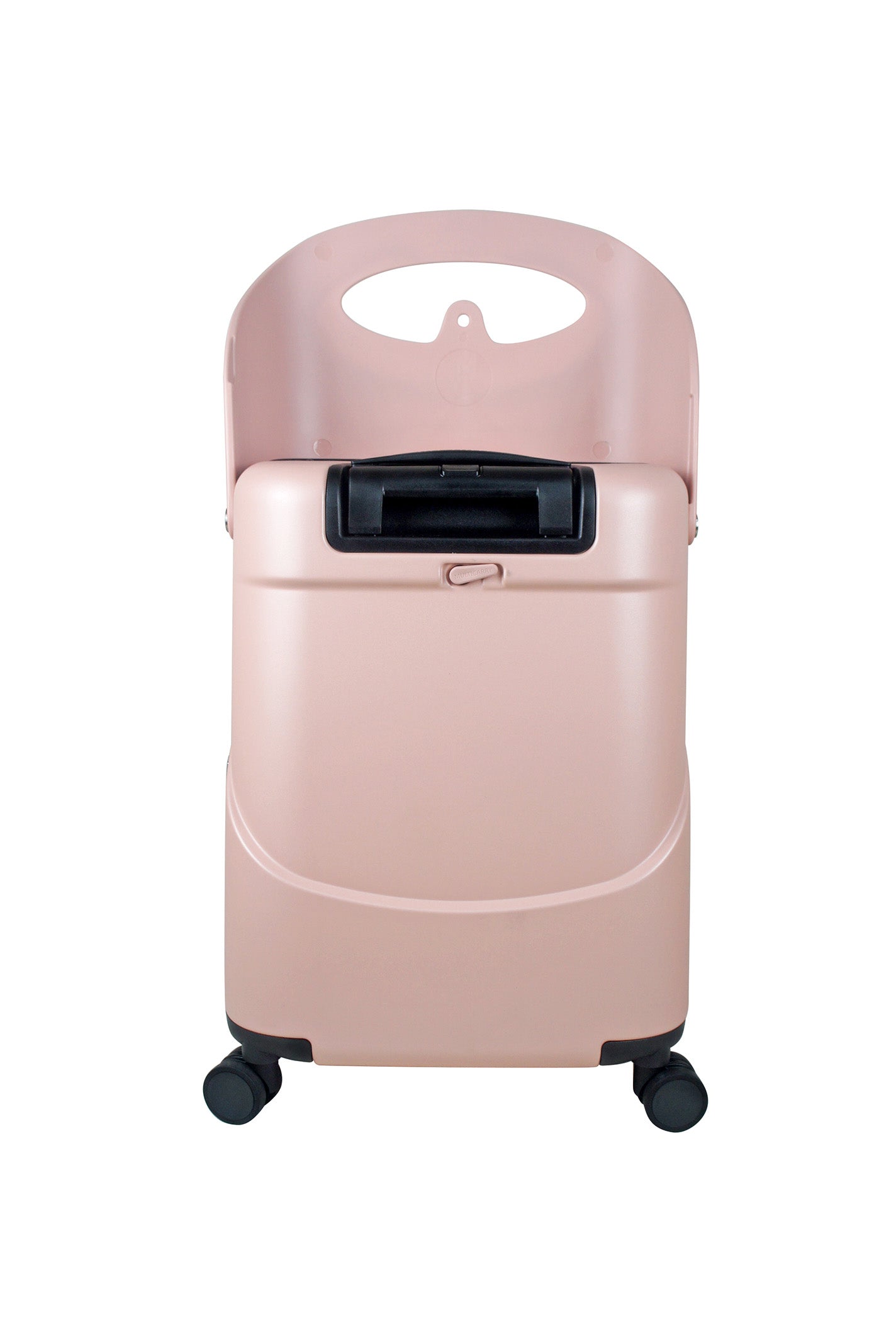 miamily luggage 18 inch dusty pink