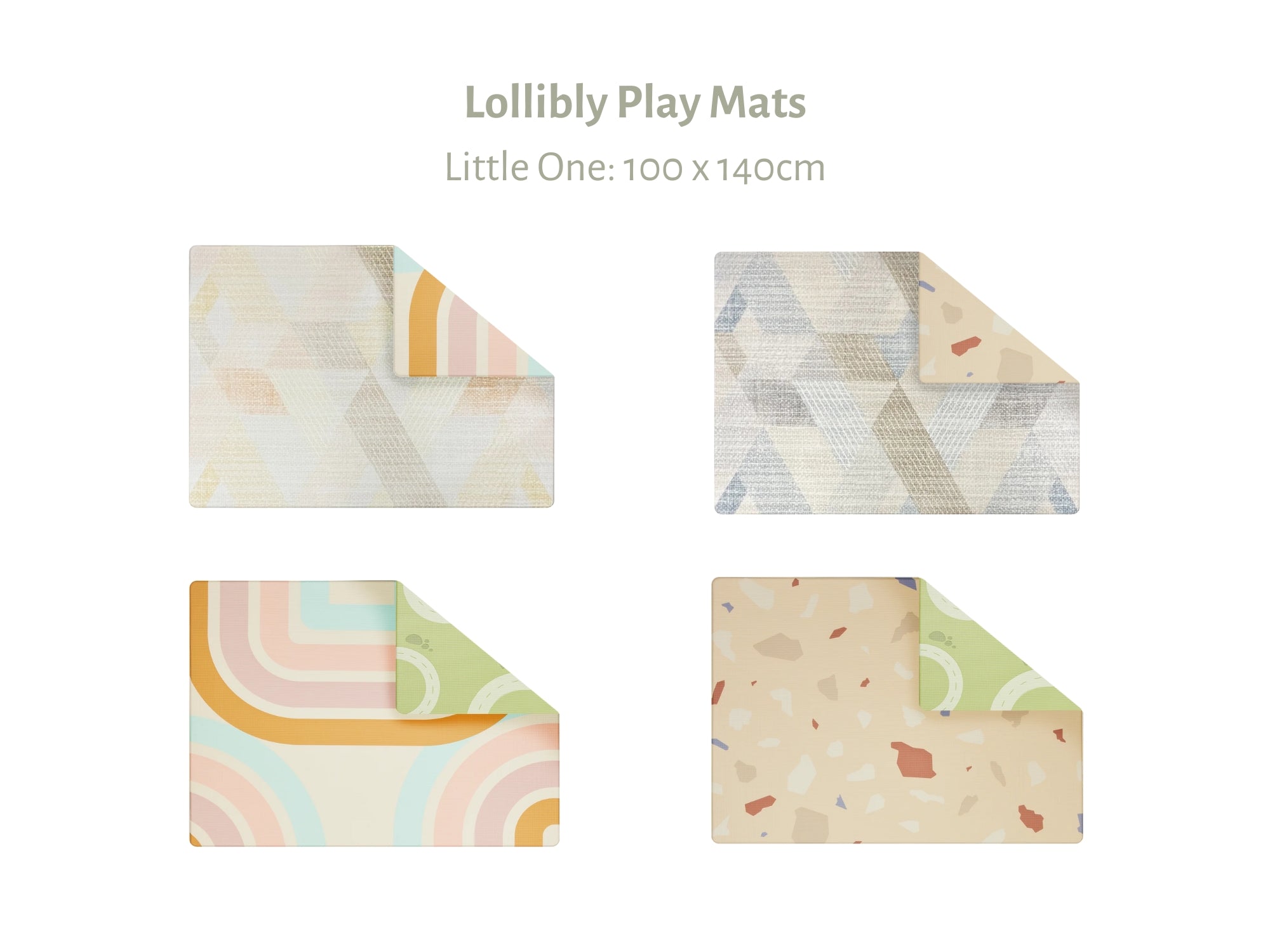 Tummy Time Fun Gift Set (with Lollibly Little Playmat)