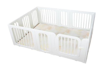 Lollibly Meadow playpen with Lollibly big one sand dune playmat