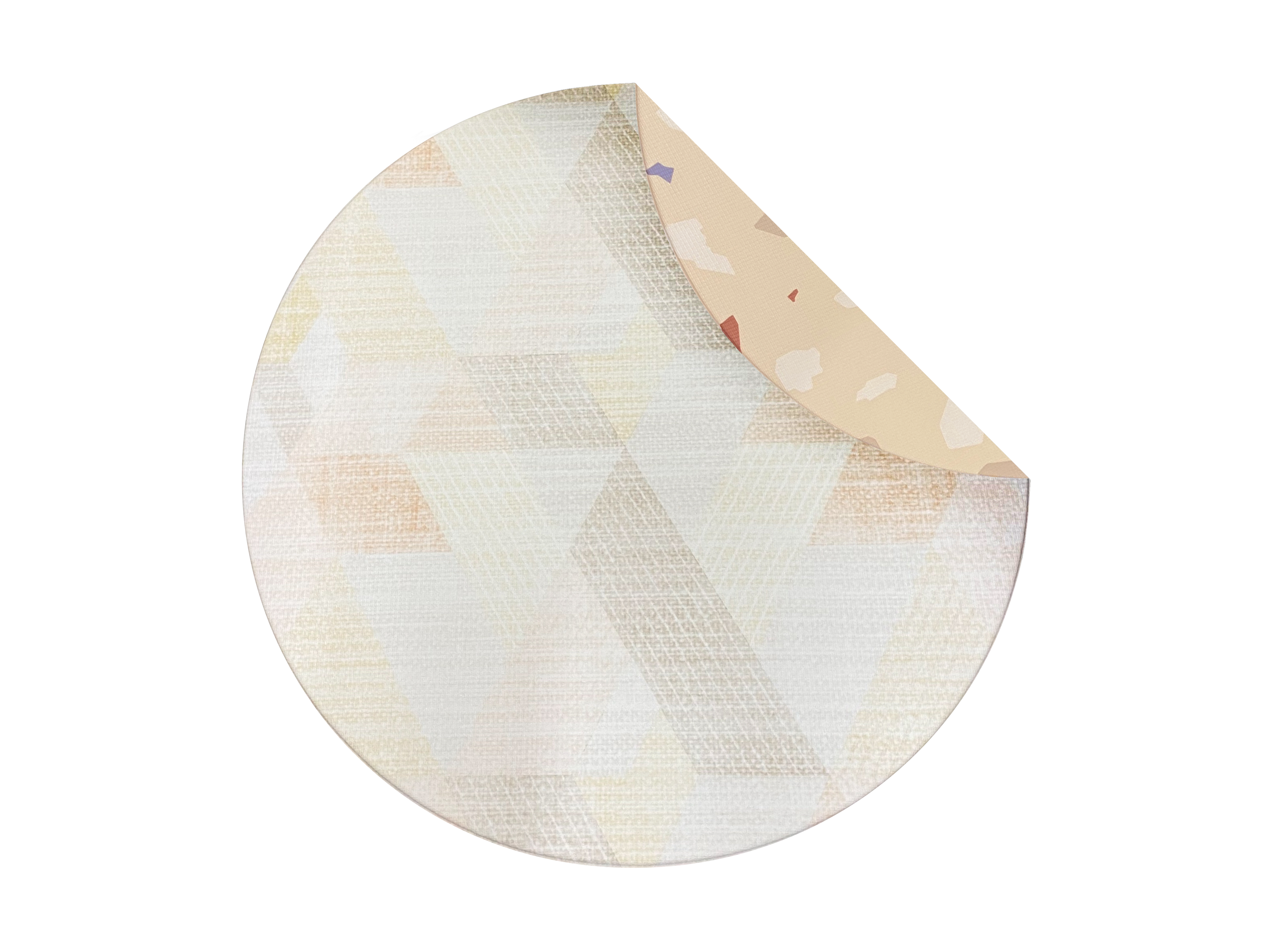 Lollibly Sand Dune Terrazzo Playmat Round One
