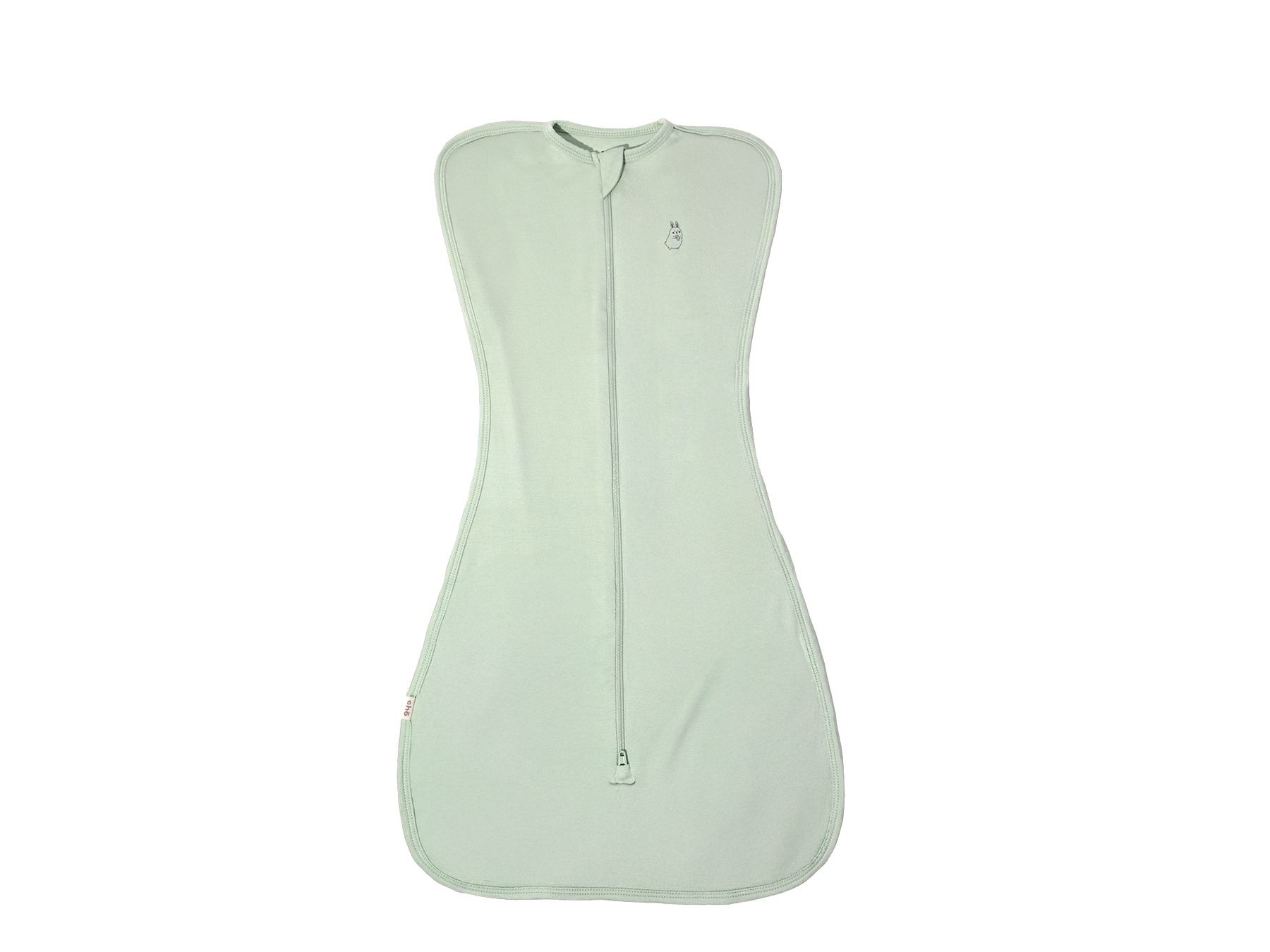 Light green sage swaddle bag