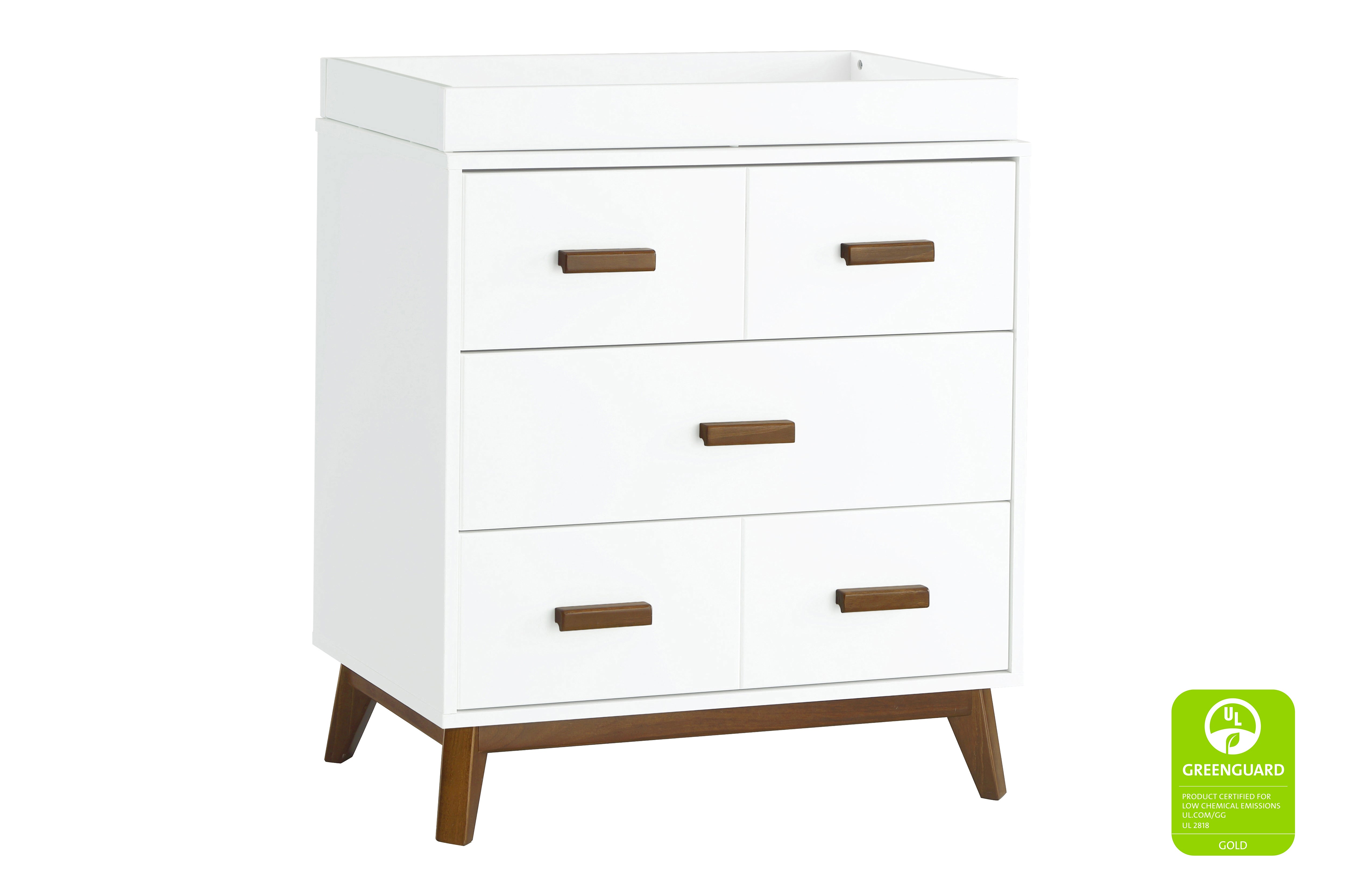 Babyletto Scoot 3-Drawer Dresser with Removable Changing Tray