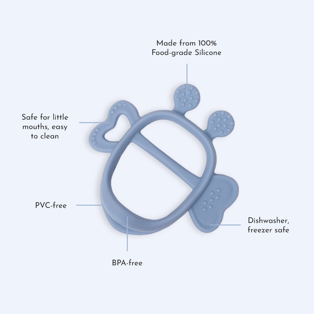 Dear Cherie Easy Grip Baby Silicone Teething Mitten (3 Colours)