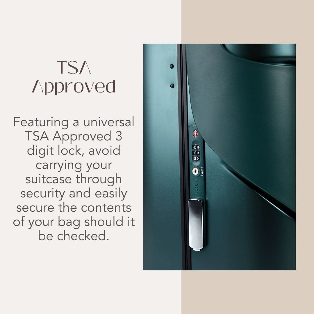 tsa approved lock for MiaMily luggage