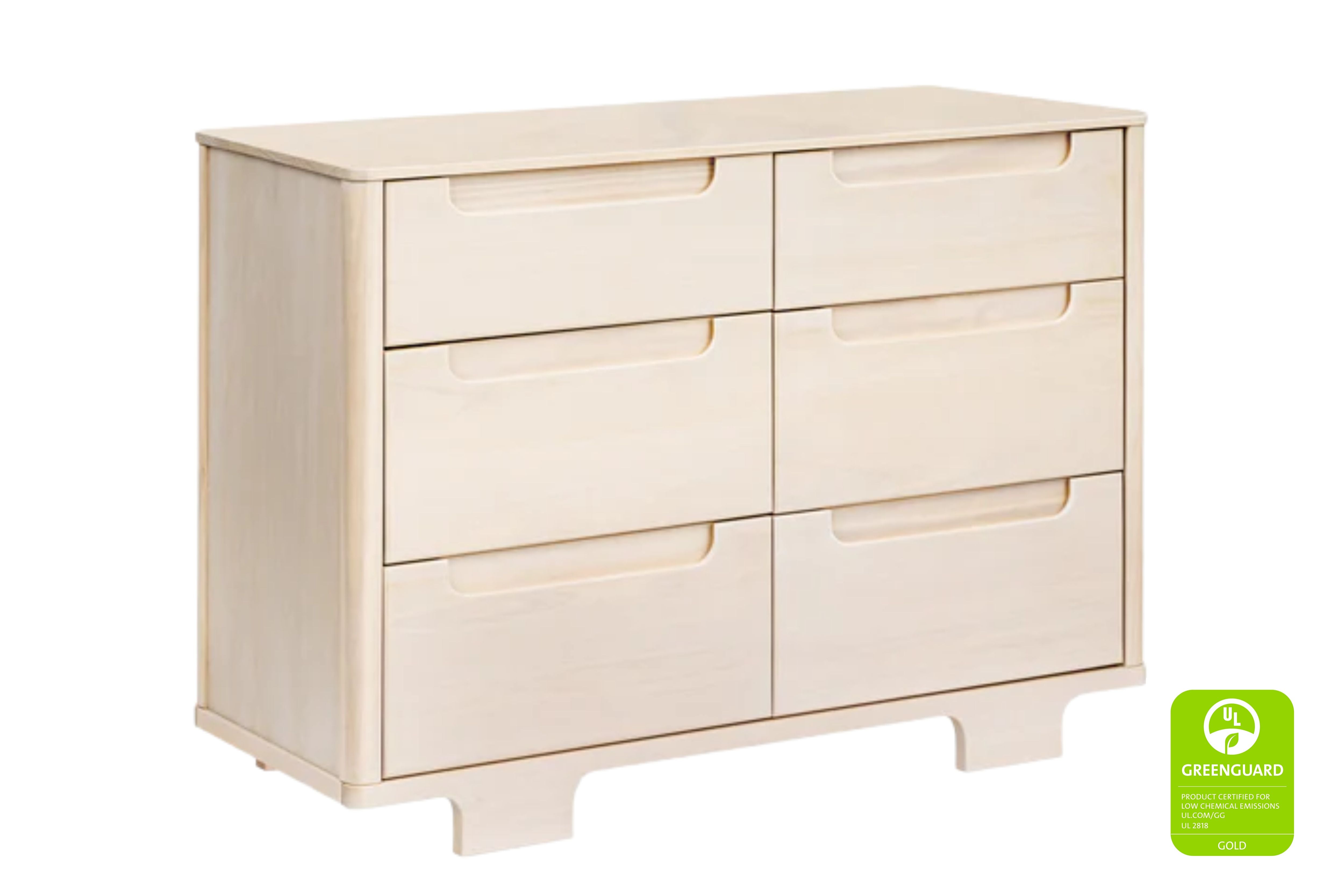 Babyletto Yuzu 6-Drawer Dresser Washed#color_washed