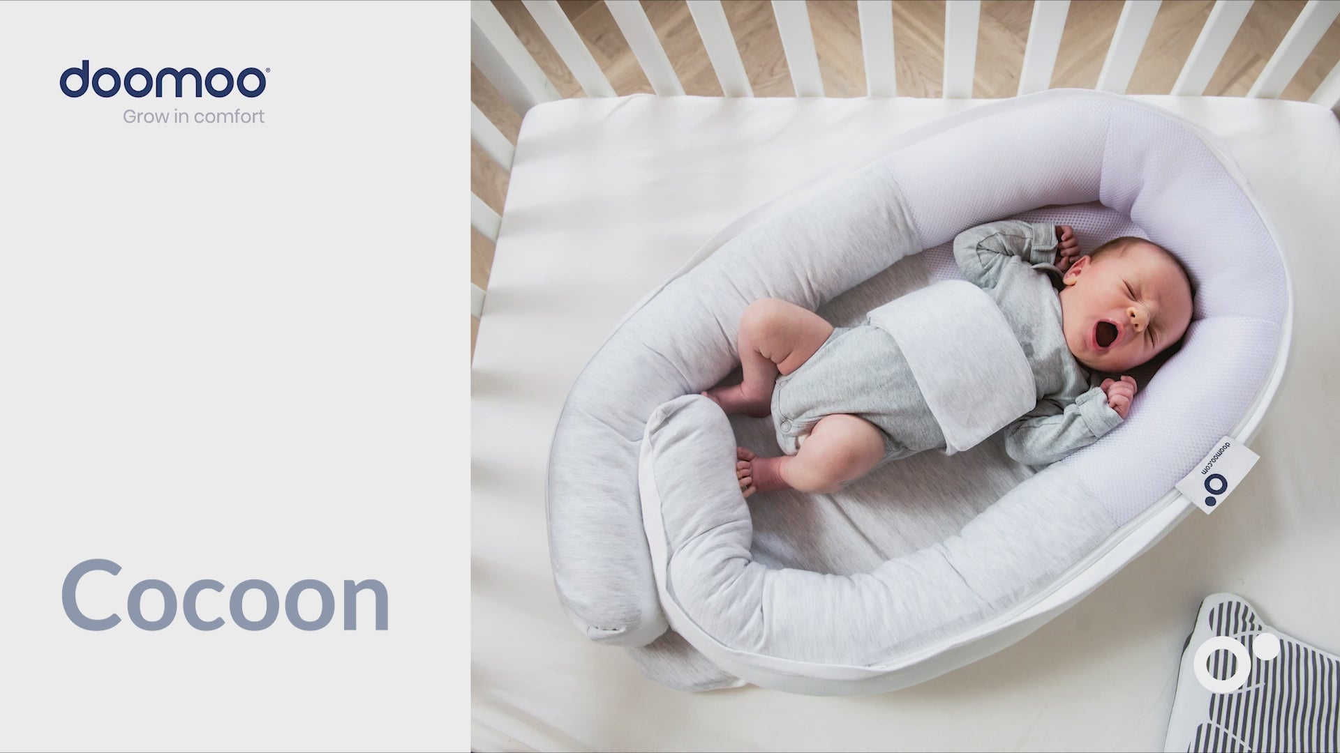 Doomoo Cocoon: Organic Cotton Babynest