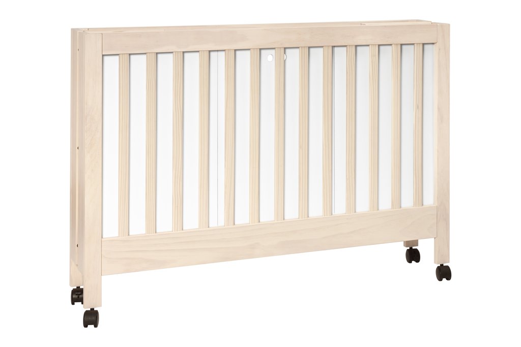 Babyletto Maki 3-in-1 Convertible Crib Washed#color_washed