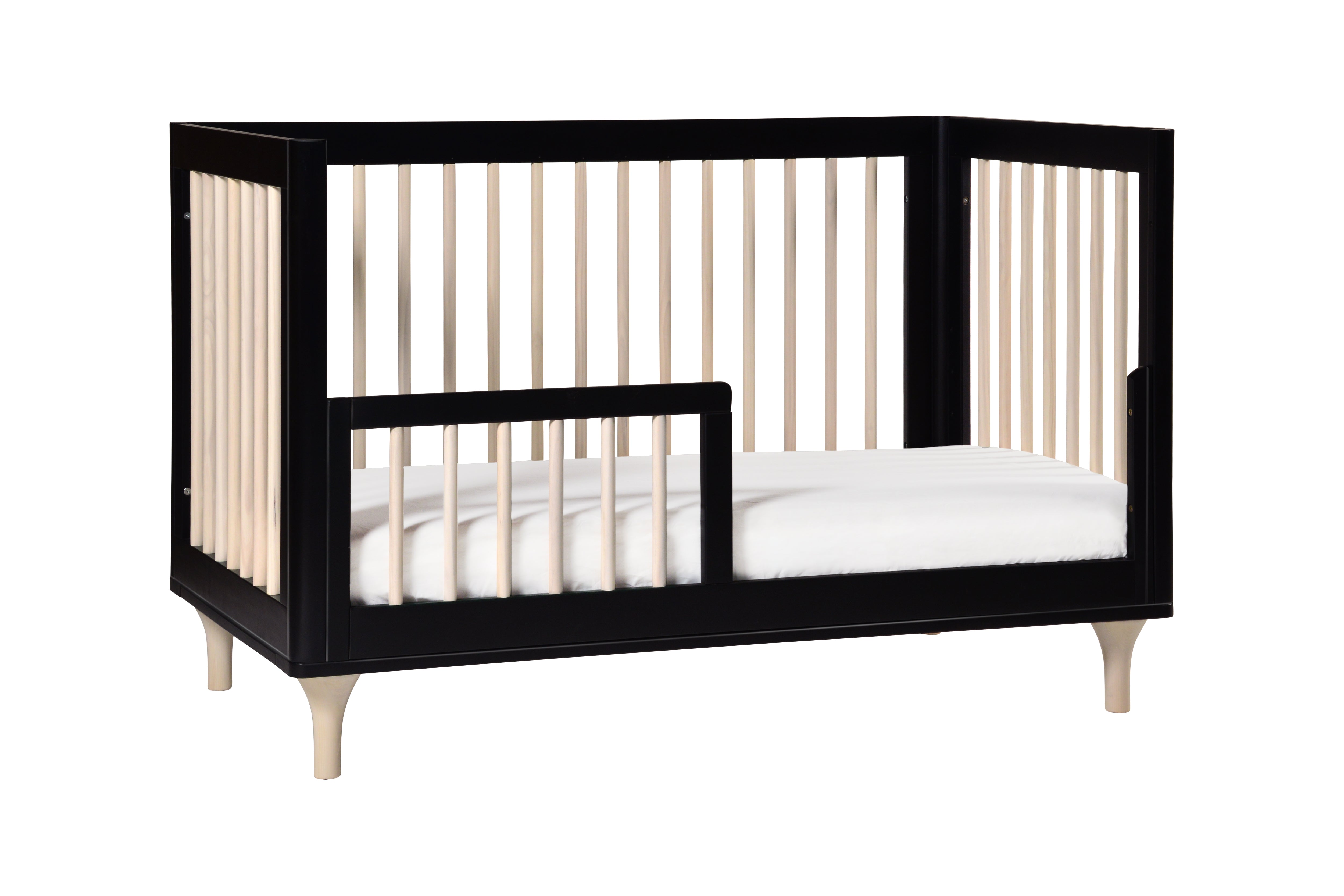 Babyletto Lolly Crib Black Washed#color_black-and-washed