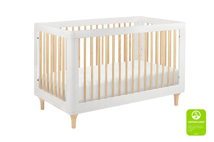 Babyletto Lolly Crib White Natural#color_white-and-natural
