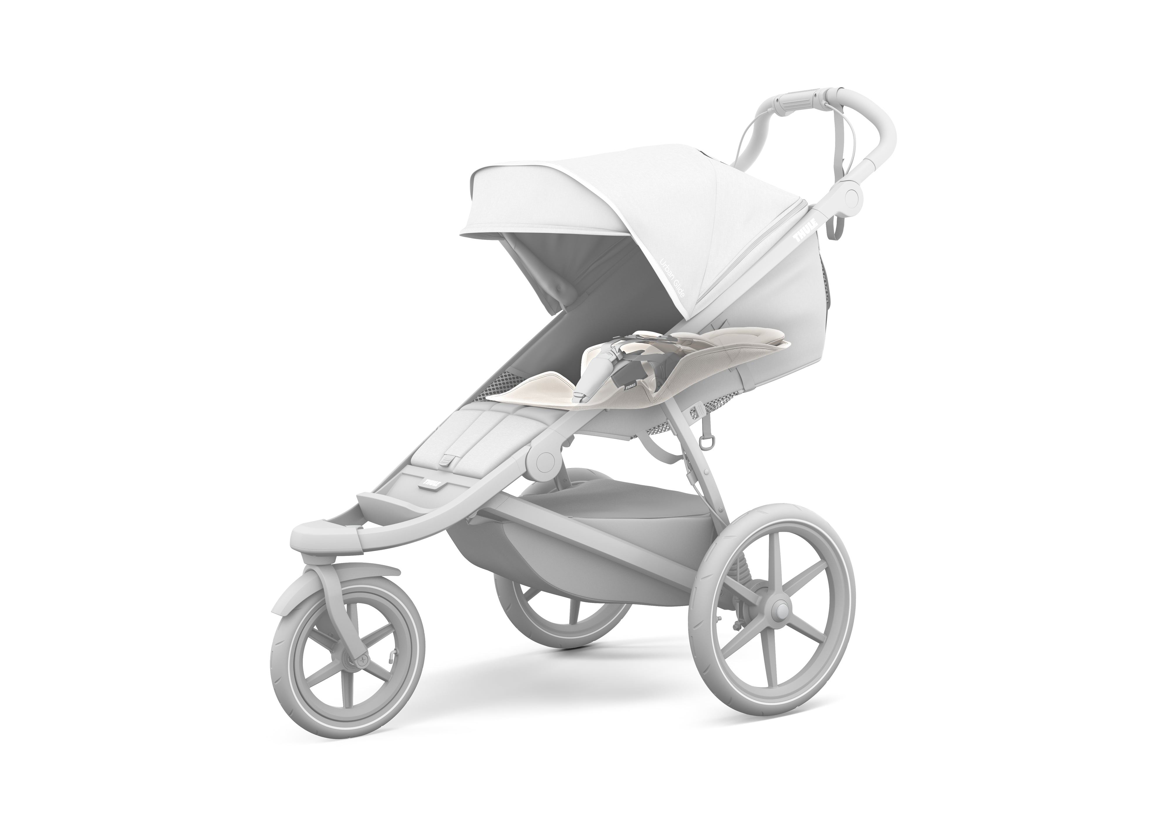 Thule Newborn Inlay Soft Grey in Thule Urban Glider