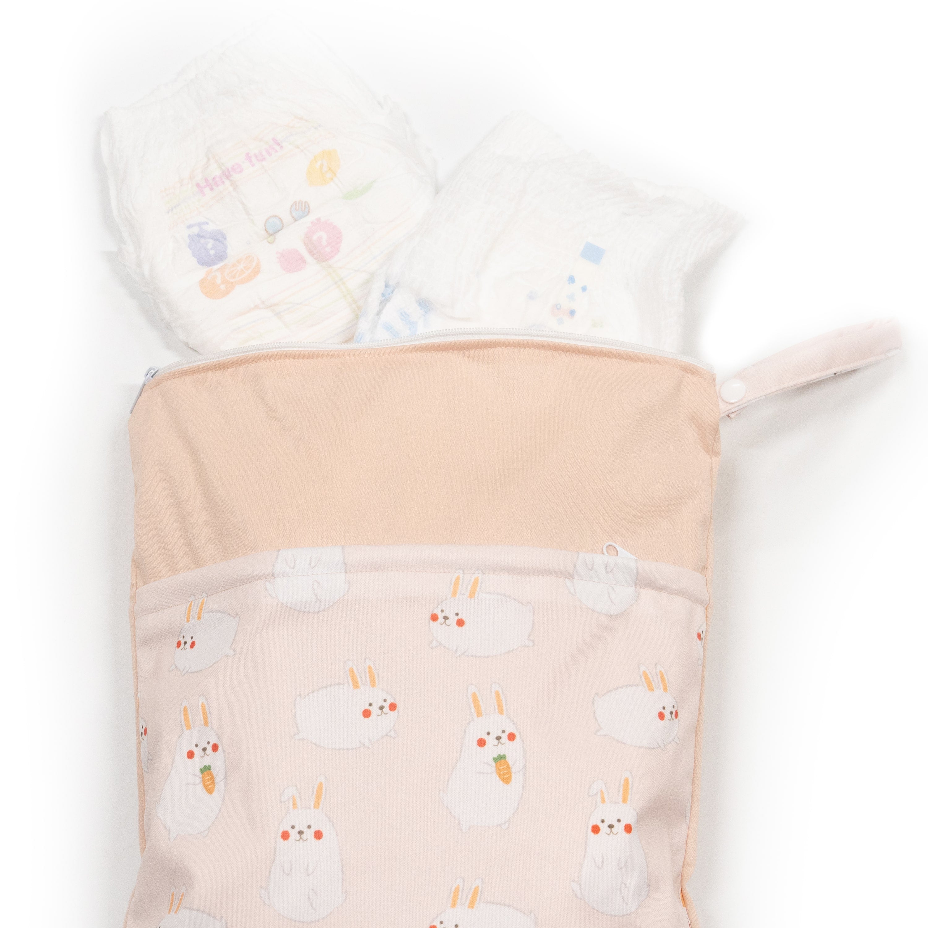 cho peach diaper waterproof wet bag