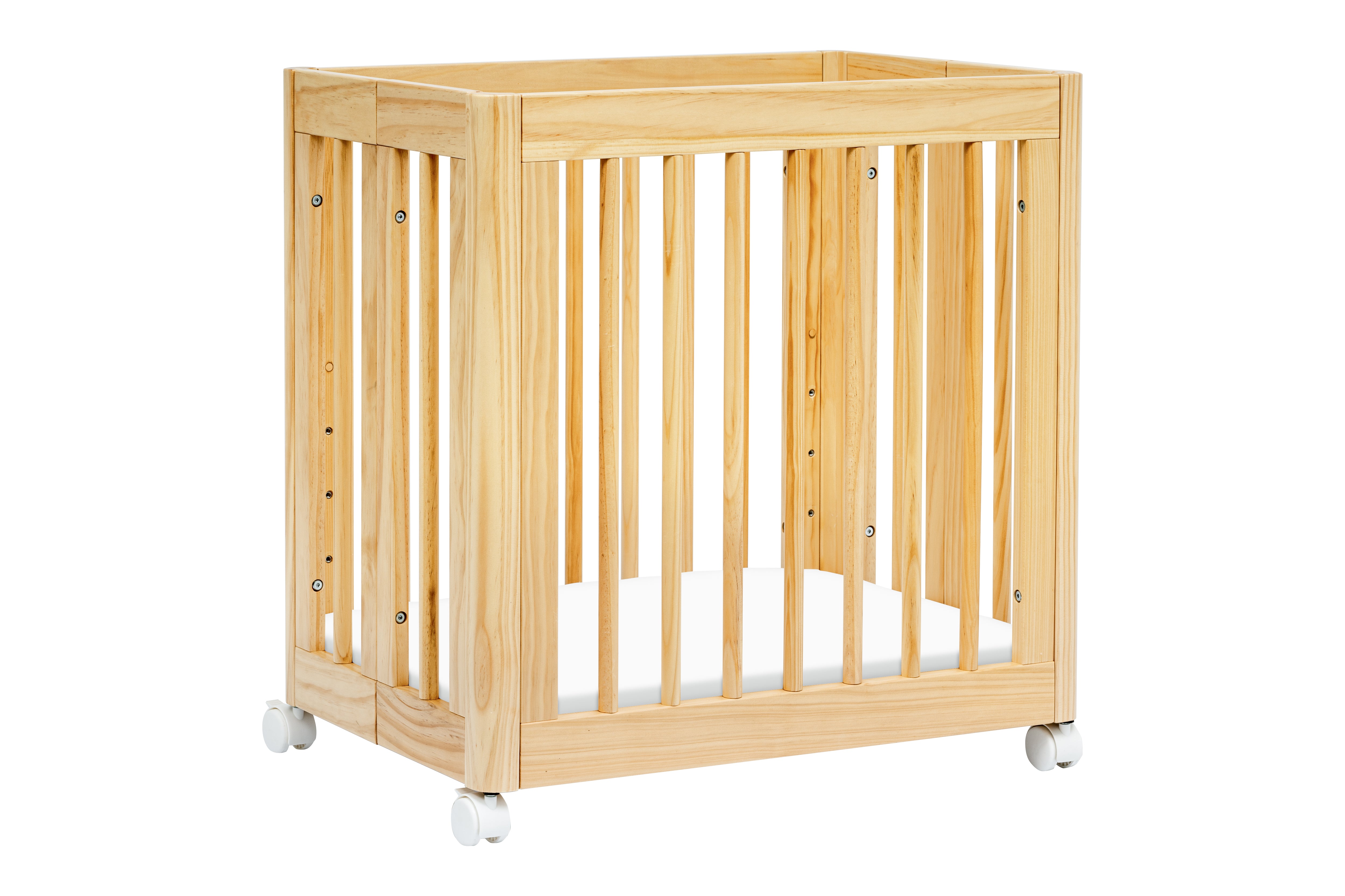 Babyletto Yuzu 8-in-1 Convertible Crib Natural#color_natural