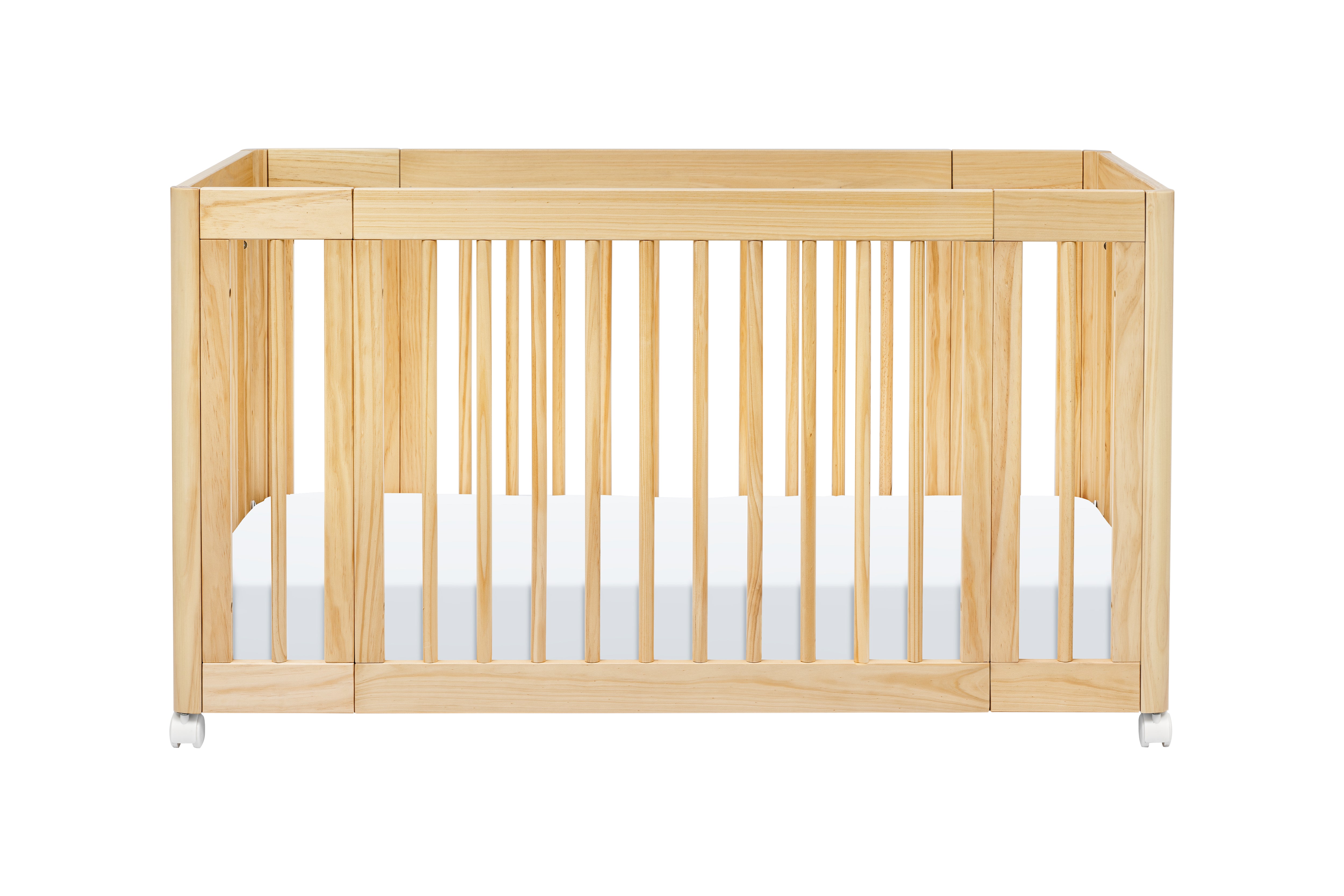 Babyletto Yuzu 8-in-1 Convertible Crib Natural#color_natural