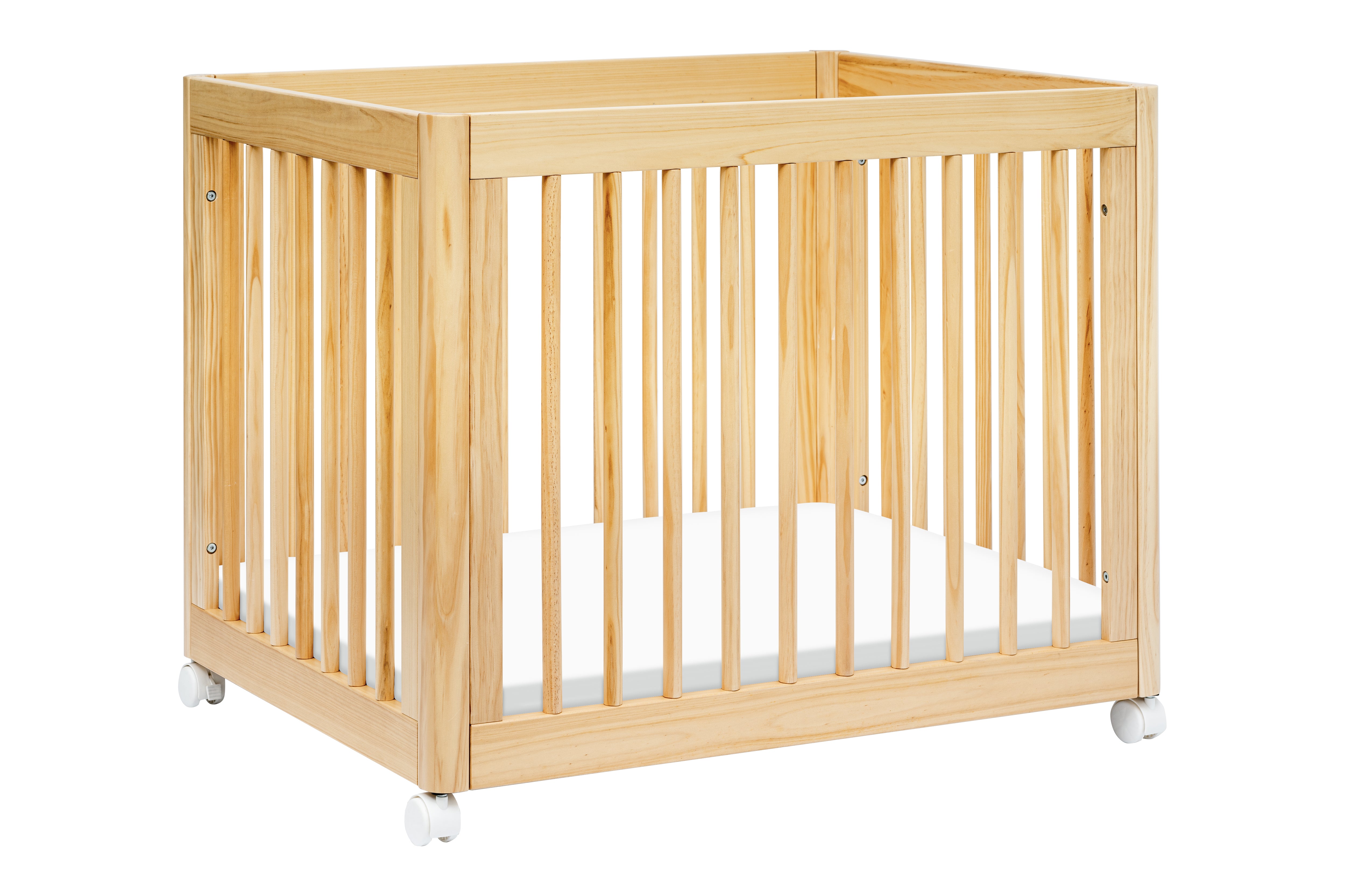 Babyletto Yuzu 8-in-1 Convertible Crib Natural#color_natural