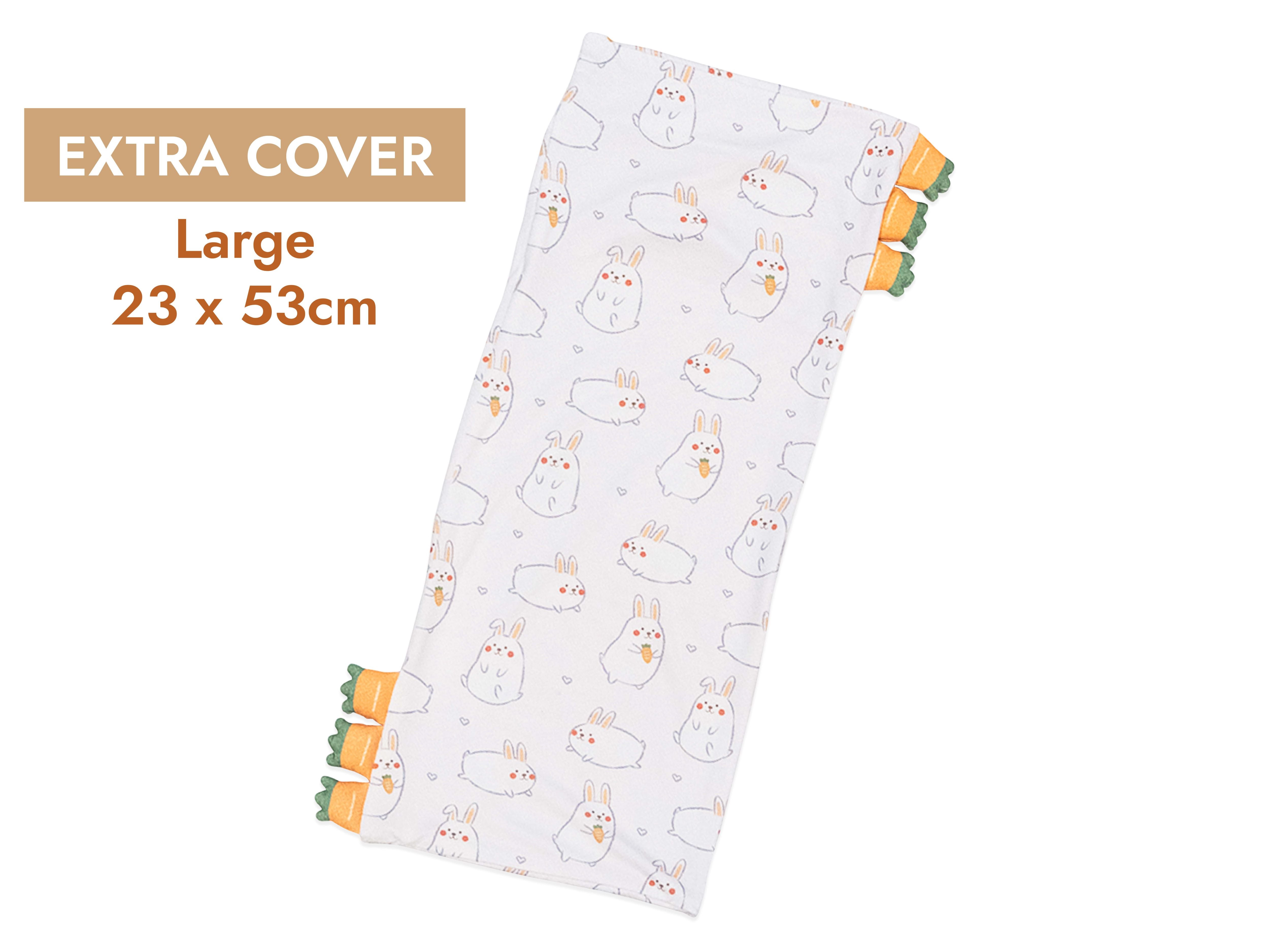 extra cho large pillow cover in momo bunny design