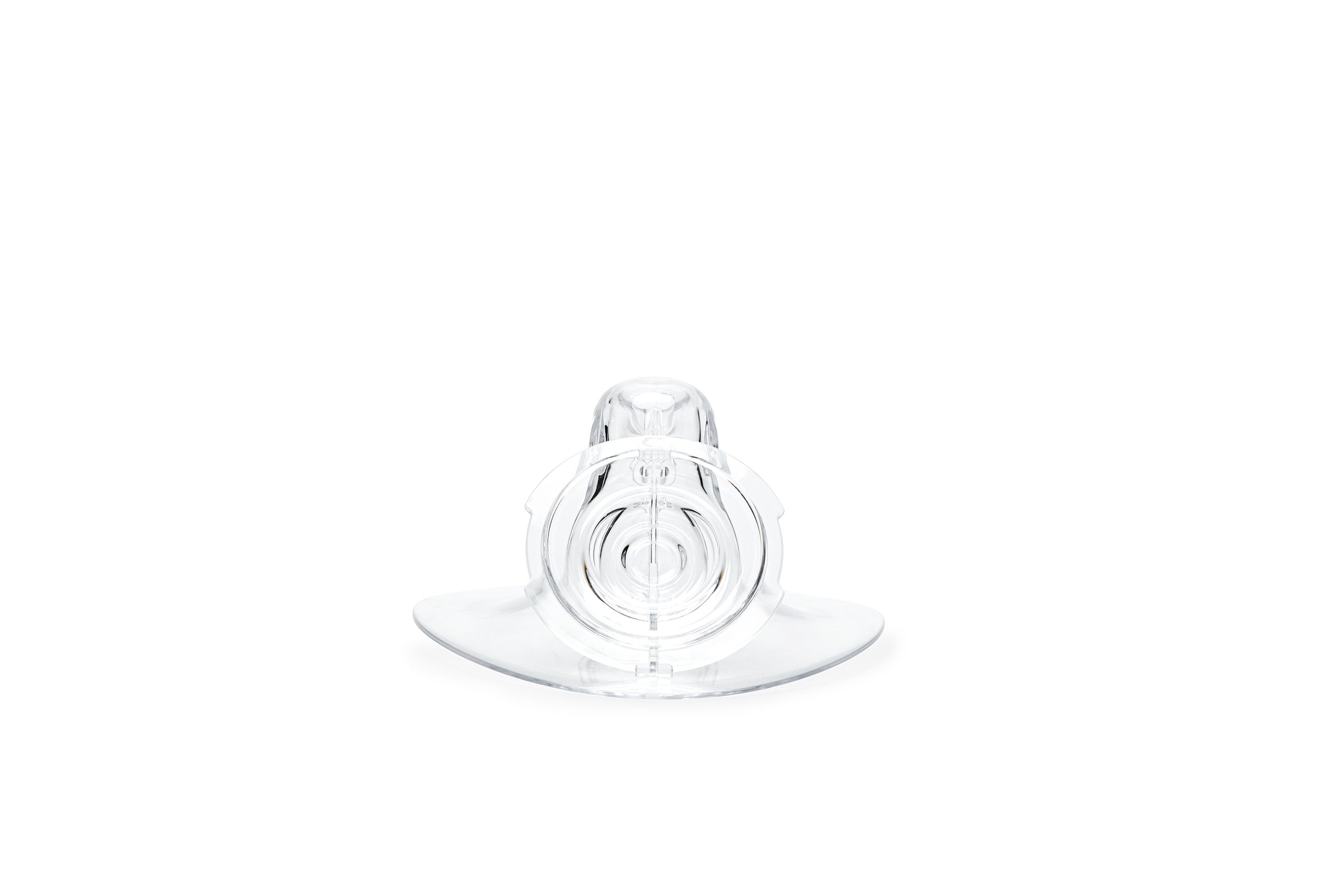 elvie pump breast shield top view