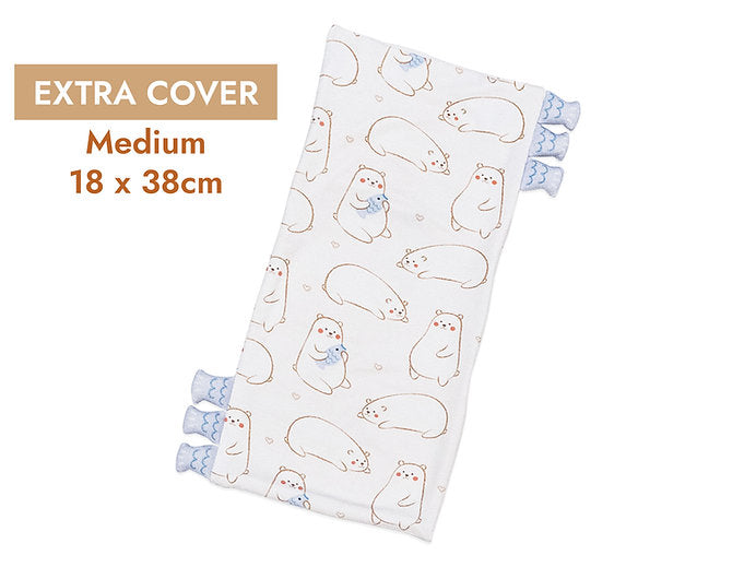 extra cho medium pillow cover in maru bear design