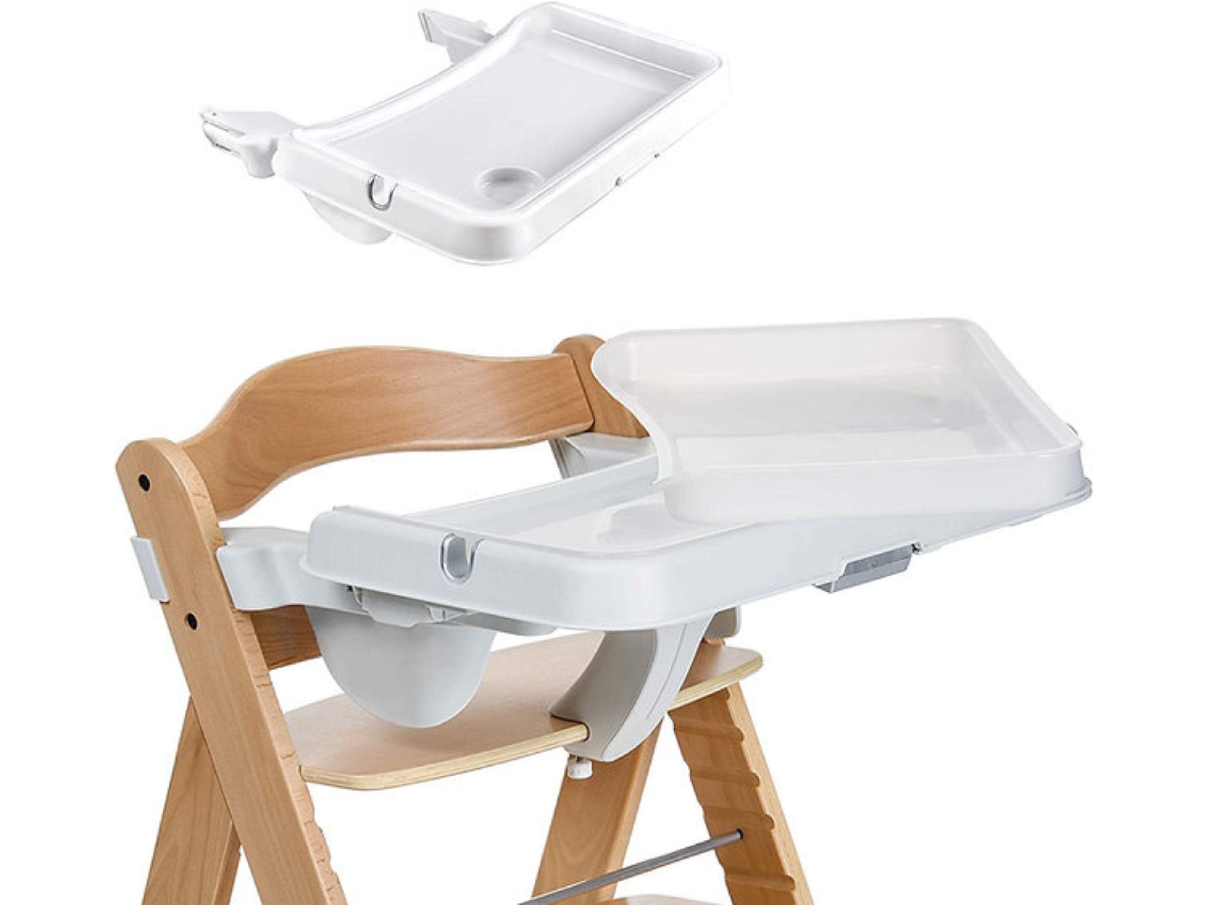 hauck alpha high chair with feeding tray attachment