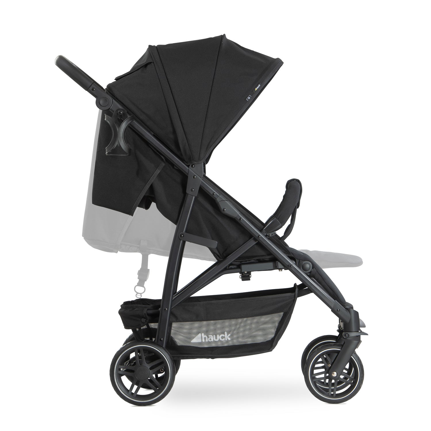 hauck rapid 4r stroller black adjustable seat