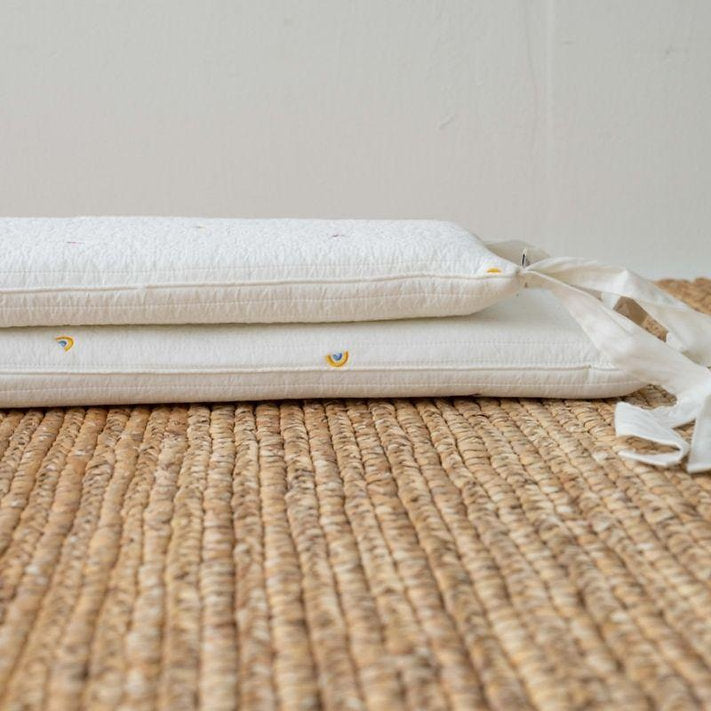 little kbaby cot bumpers white