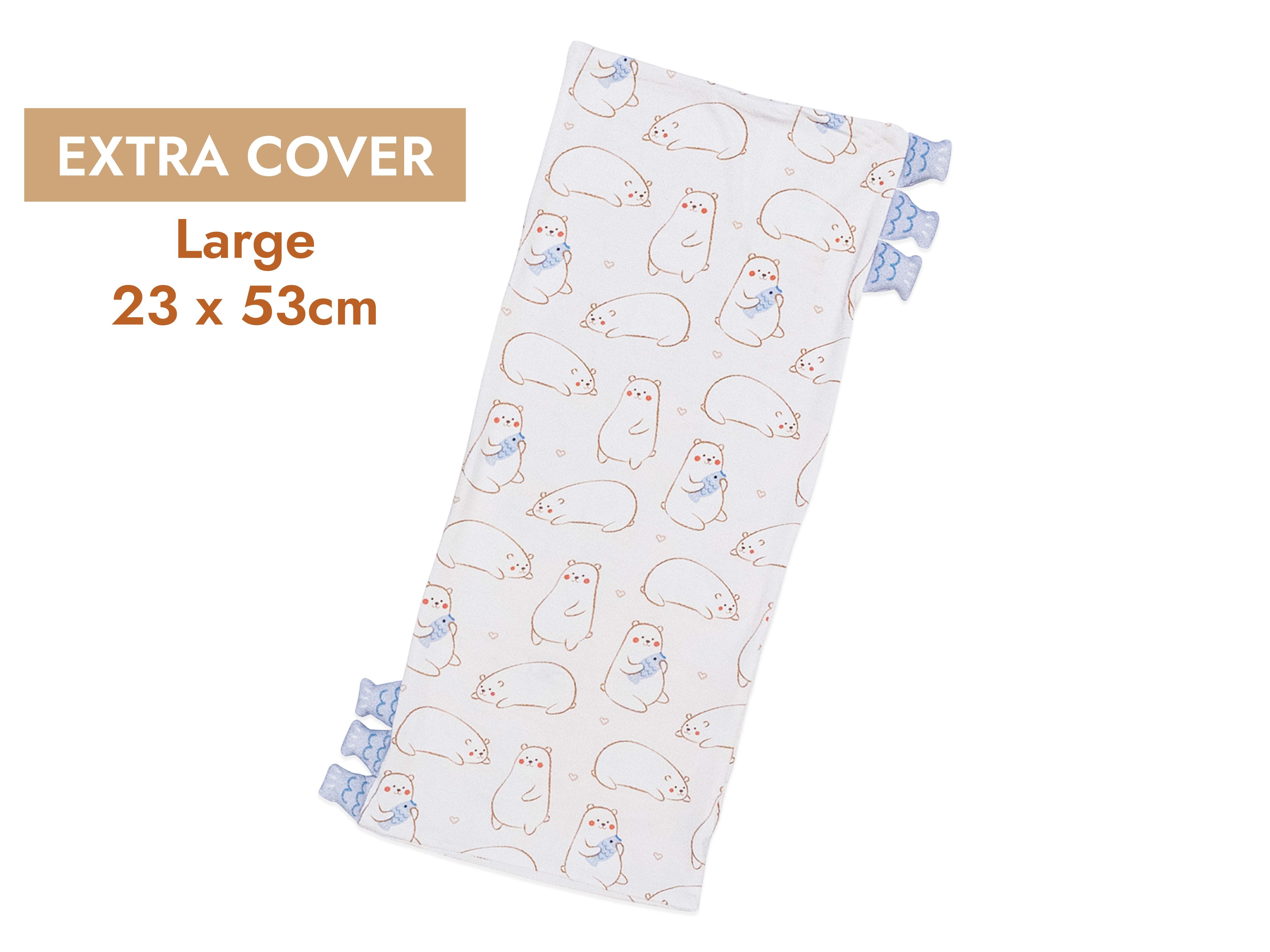 extra cho large pillow cover in maru bear design