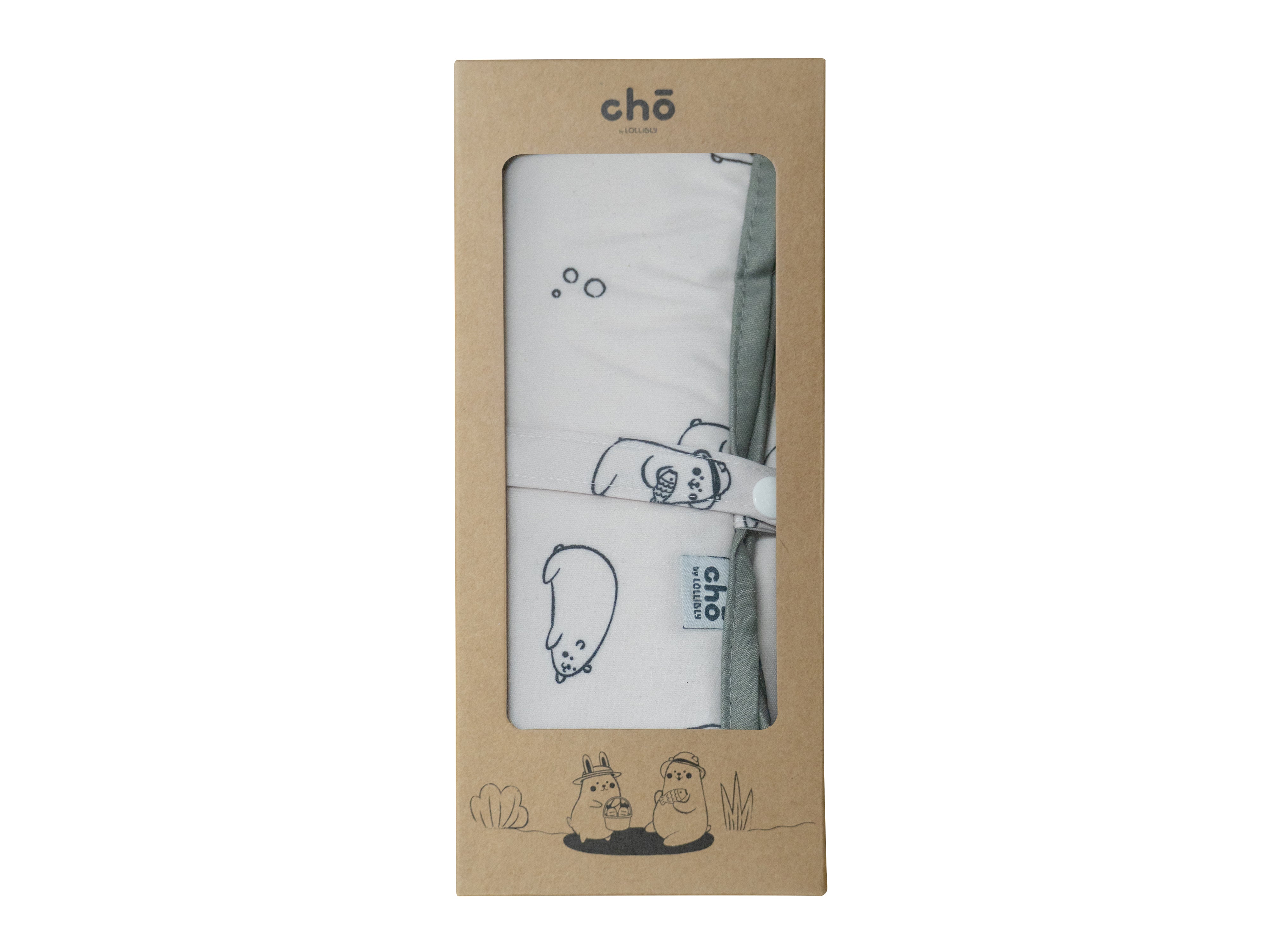 lollibly cho changing pad maru olive