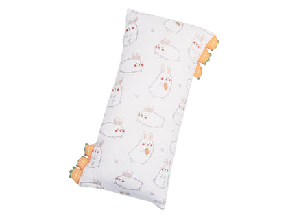 cho momo bunny small sized cushion with carrot buntings