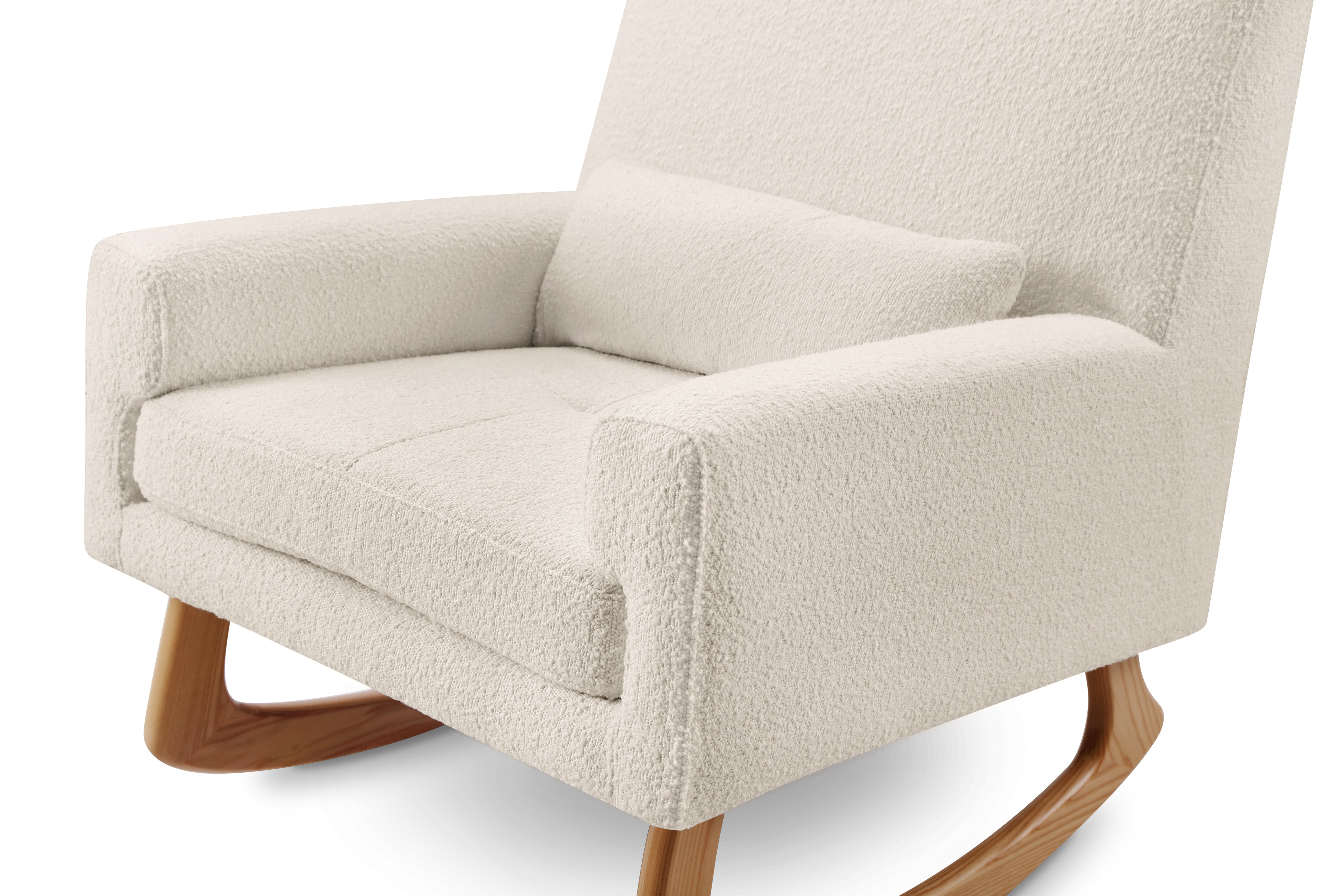 nursery works sleepytime nursing chair ivory boucle#color_ivory-boucle