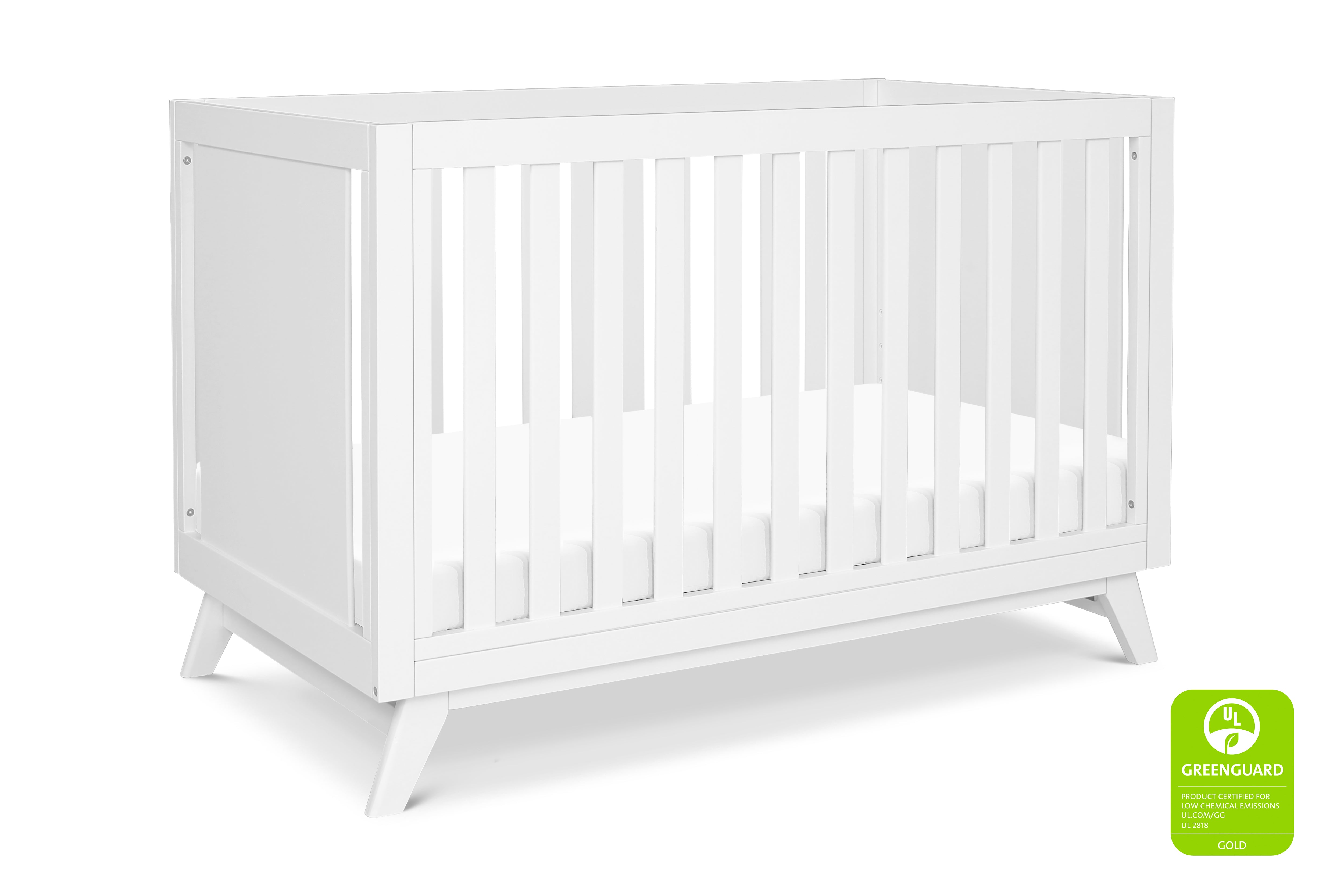 DaVinci Baby Otto 3-in-1 convertible Crib White#color_white