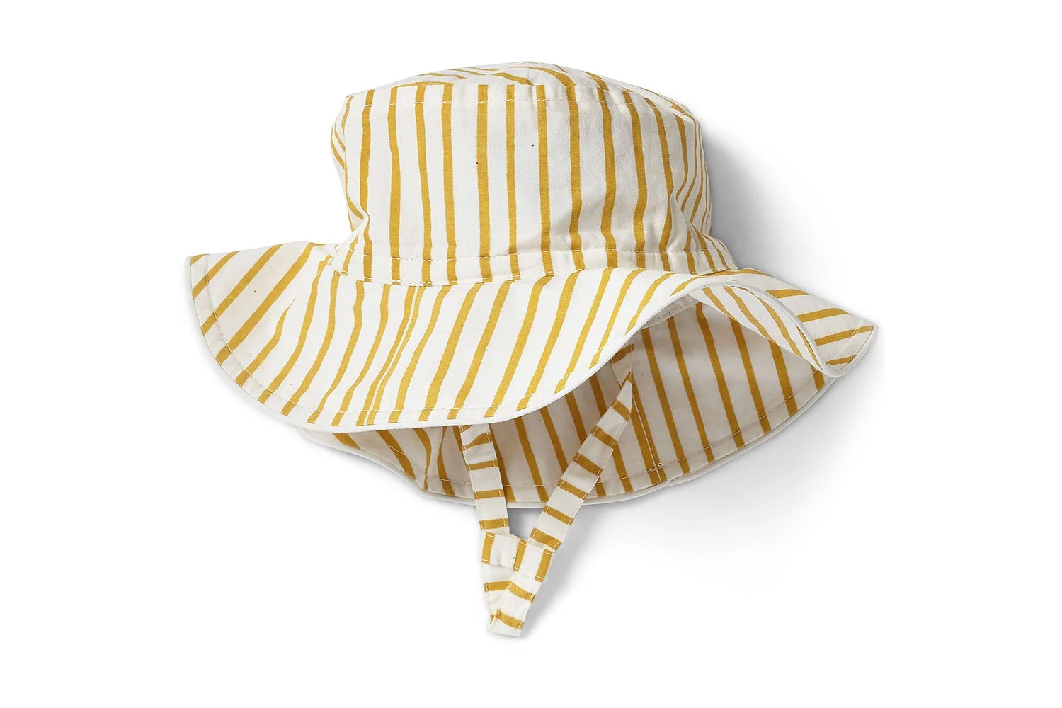 pehr stripes away marigold organic cotton bucket hat
