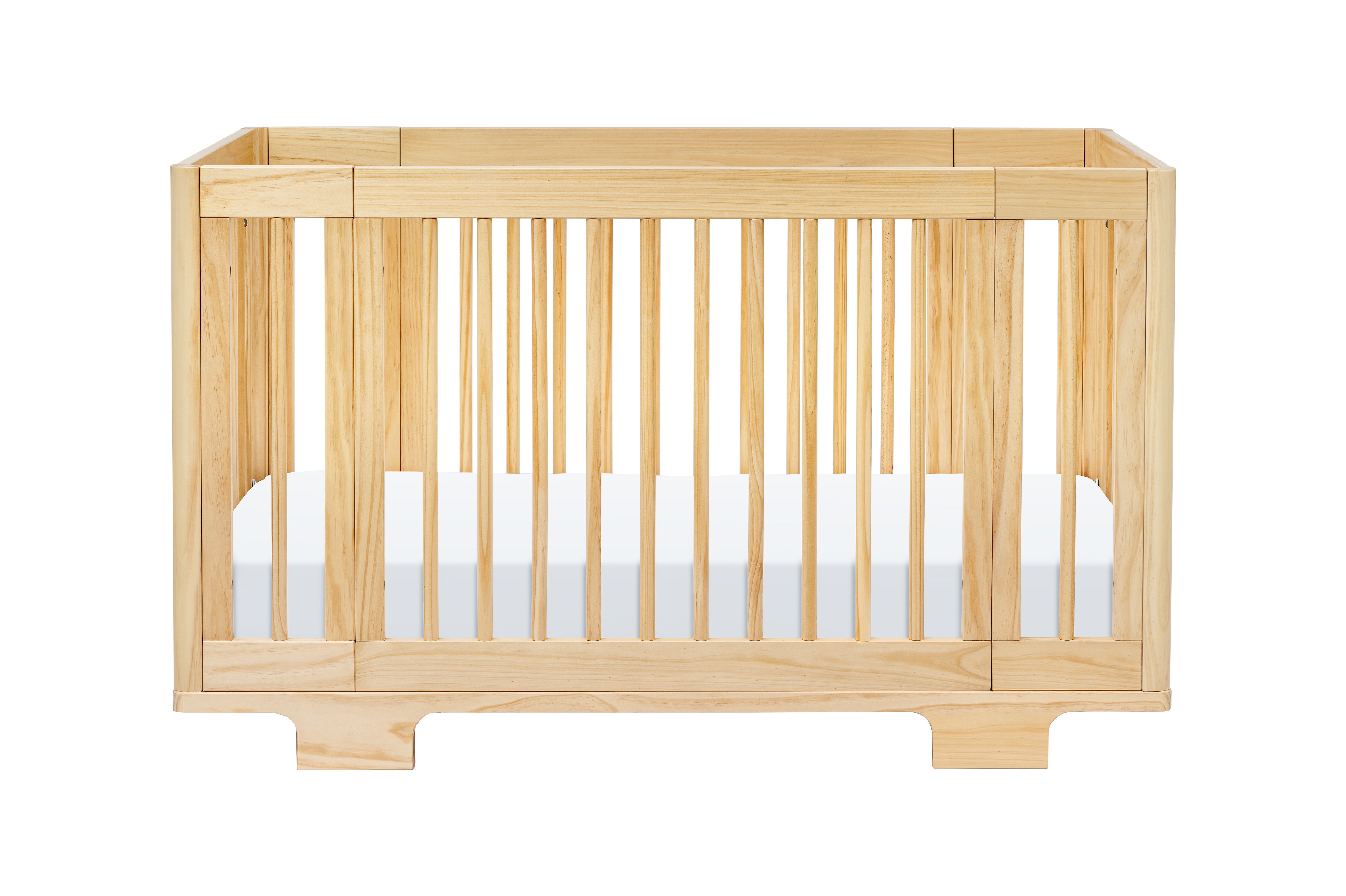 Babyletto Yuzu 8-in-1 Convertible Crib Natural#color_natural