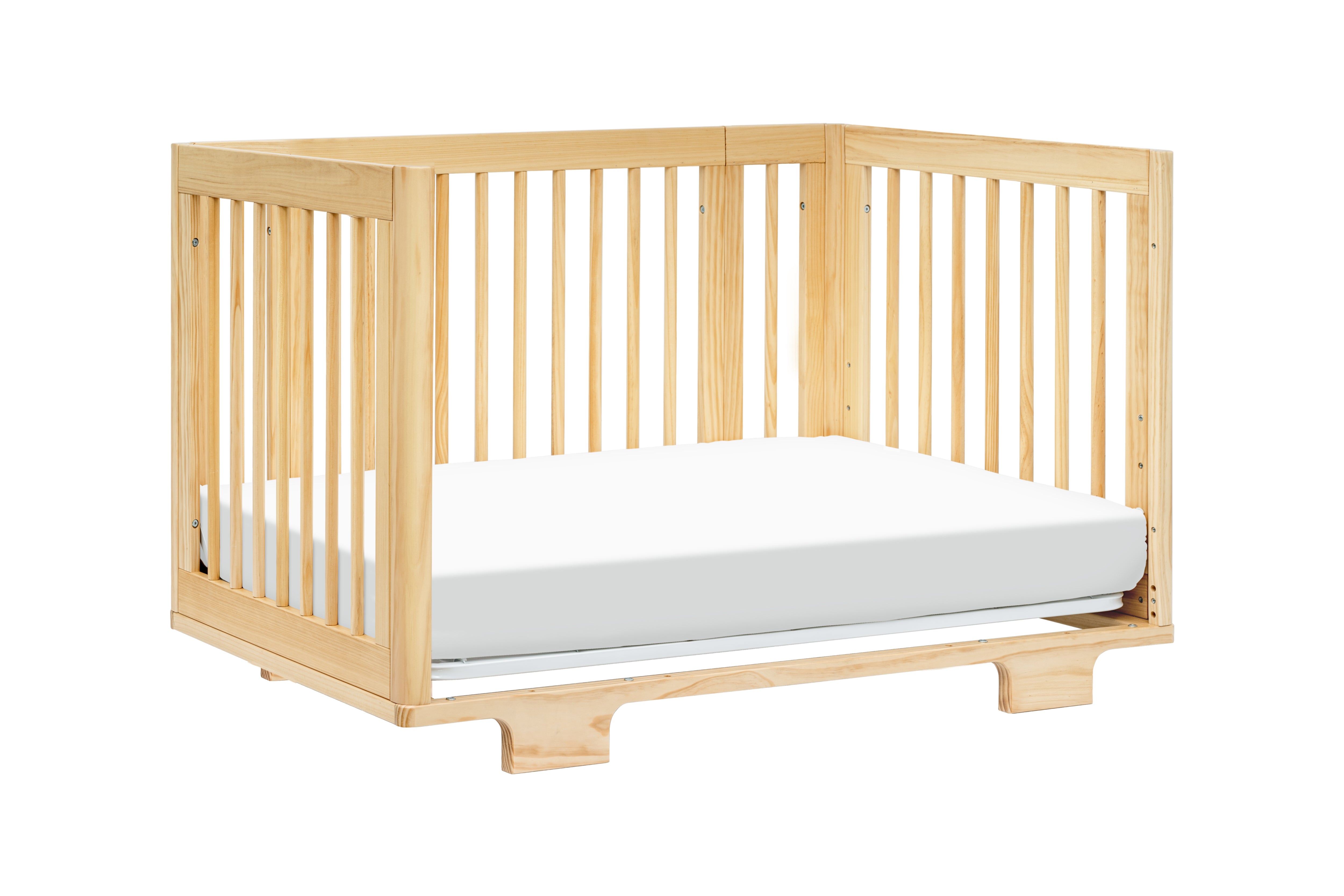 Babyletto Yuzu 8-in-1 Convertible Crib Natural#color_natural